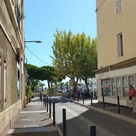 Apartmán Studio Le Pescadou, Climatise Et Lumineux, A Deux Pas Des Plages Et De La Gare